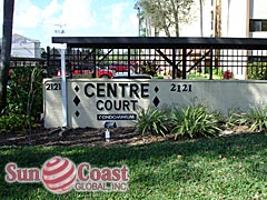 Centre Court Condos Community Sign